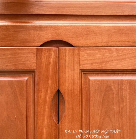 Tủ Giày Cao Gỗ Xoan Đào 4 Cánh TG 17.10