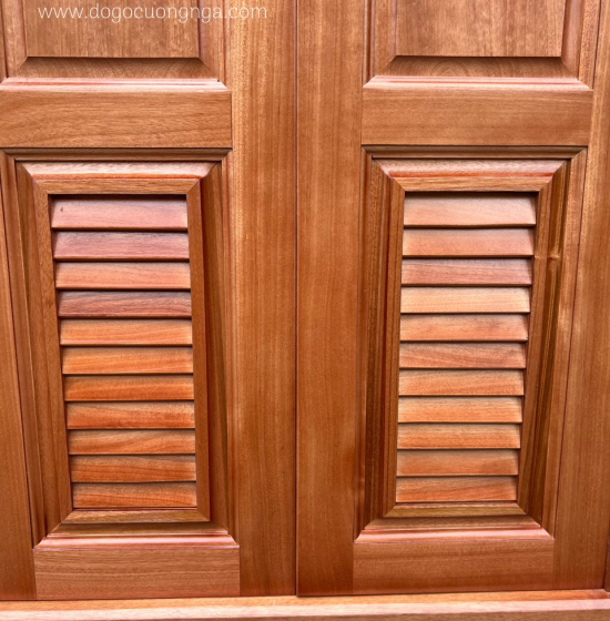 Tủ Giày Cao Gỗ Xoan Đào 4 Cánh TG 17.10