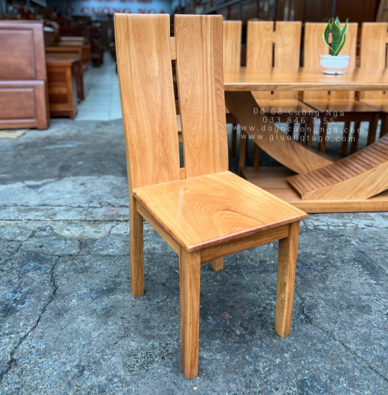 Bàn Ăn Gỗ Gõ Đỏ 8 Ghế Hiện Đại BG 11-12