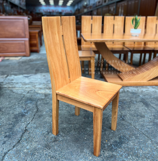 Bàn Ăn Gỗ Gõ Đỏ 8 Ghế Hiện Đại BG 11-12