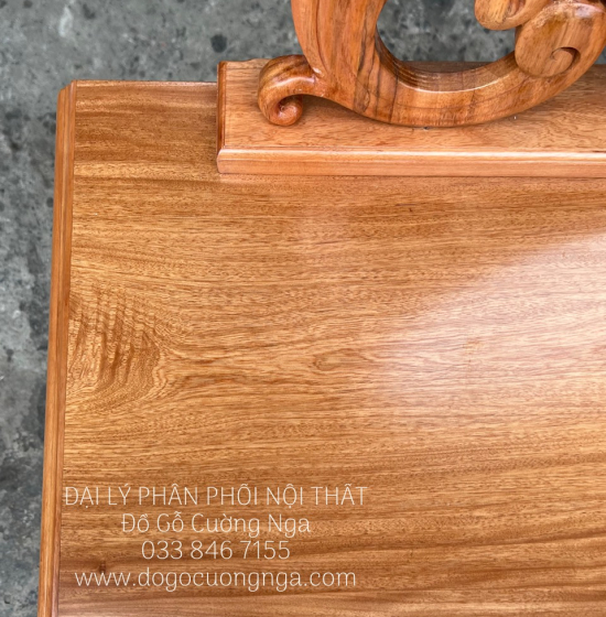 Bàn Phấn Trang Điểm Gỗ Đinh Hương 1m1 Sang Trọng 