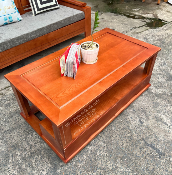 Ghế Sofa Gỗ Sồi Nga 1 Văng Giá Rẻ Kèm Nệm