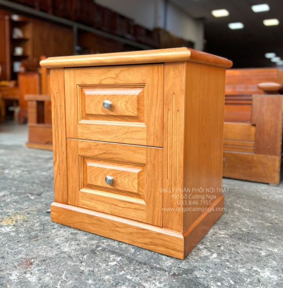 Bộ Combo Phòng Ngủ Gỗ Gõ Đỏ 3 Chi Tiết Tiết Kế Đẹp Mắt Sang Trọng 