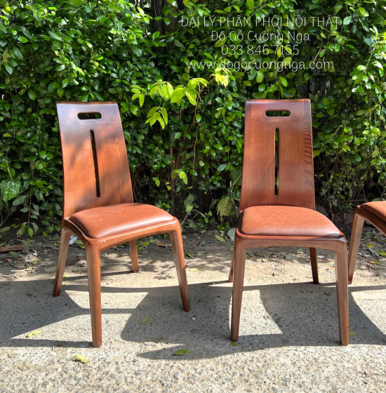 Bàn Ăn Gỗ Sồi Nga Lau Màu Óc Chó 10 Ghế Nệm Cao Cấp 