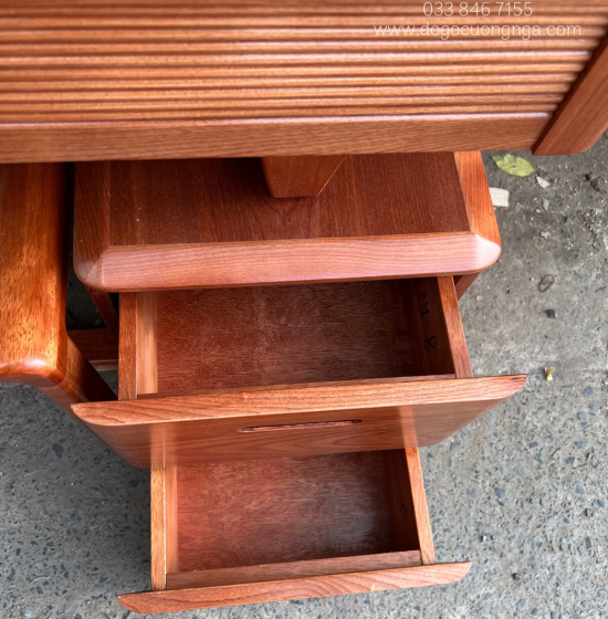 Bàn Phấn Trang Điểm Gỗ Xoan Đào 1m Hiện Đại Giá Rẻ 