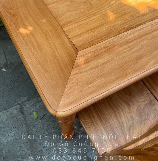  Bàn Ăn Gỗ Gõ Đỏ 8 Ghế Mẫu Mới Sang Trọng 
