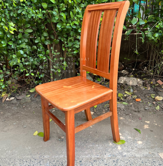 Bàn ăn gỗ Xoan Đào mặt liền 1m6 - 6 ghế BG 051