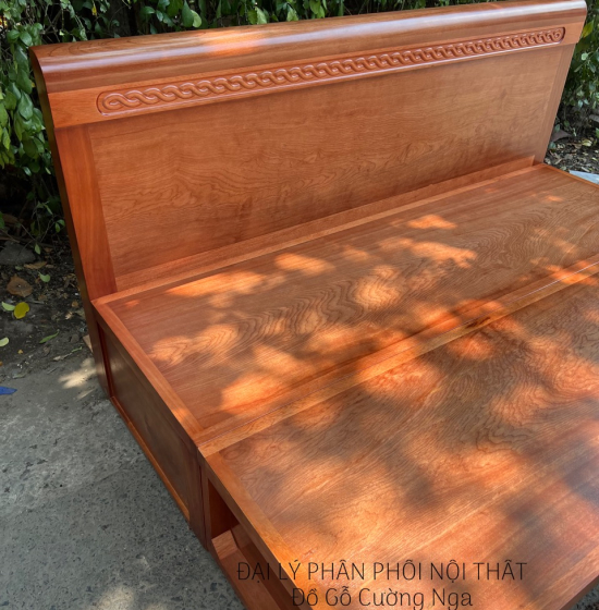 Giường Gấp Gỗ Xoan Đào  Thông Minh Kèm Bàn Đôn Sofa Giá Rẻ 