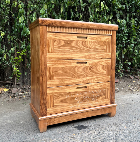 Tủ Nhật Combos - Tủ Quần Áo Em Bé Gỗ Hương Xám 80cm 