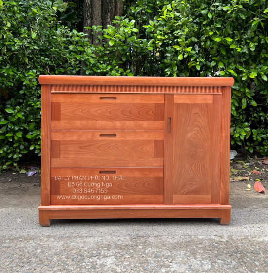 Tủ quần áo em bé gỗ xoan đào 1m ( tủ quần áo em bé )