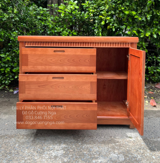 Tủ quần áo em bé gỗ xoan đào 1m ( tủ quần áo em bé )