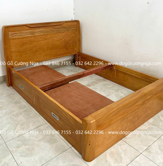 Bộ Combo Phòng Ngủ Gỗ Gõ Đỏ 3 Chi Tiết Hiện Đại 